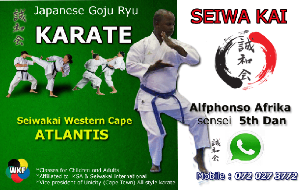 Alfhonso sensei  Atlantis Seiwakai  karate 