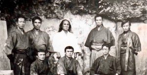 Gogen Yamaguchi with his top students of Gojukai